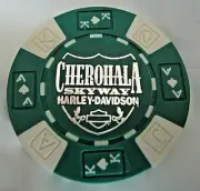 Cherohala Skyway Harley Davidson Poker Chip -Tellico Plains, TN -5 years old.
