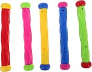 5Pcs Throwing Diving Sticks for Fun Pool Diving Sticks for Water Play Design for Swimming Pool Activities Summer Outdoor for Boys