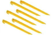 6pcs Coleman 300mm ABS Pegs Heavy Duty Tent Awnings Sport Nets Peg