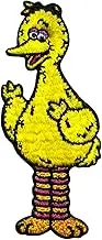 Pawprint Family | Big Bird Sew on Patch | Sesame Street Official Merchandise