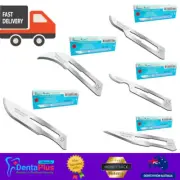 Disposable Scalpel Blade with Handle Sterile Swann-Morton #10Pcs/Pkt