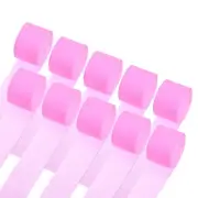 Crepe Paper Streamers 10 Rolls 820ft for Decor, Light Pink(1.8 in x 82 Ft/Roll)