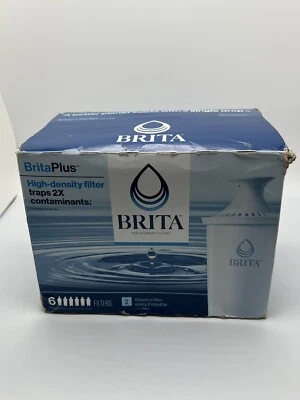 BritaPlus High Density Replacement Filters - 6 Count - Model 0B08