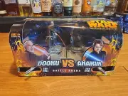 Hasbro Star Wars Battle Arena Dooku Vs Anakin 2005 NEW! Still Sealed!
