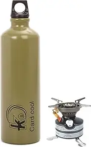 Camping Bottle - Alcohol Bottle, Aluminum Alloy Liquid Container | Oil Storage Canister Leak Proof Oil Cylinder Bottle