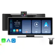 YUEHOO 11.26'' Carplay Car Stereo 4K Dash Cam HD Touchscreen Wireless Bluetooth MP5 Multimedia Player Driving Recorder W