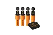 San Hima Tyre Deflators x4 Air Deflator 10~30 PSI Tire Valve Core Tool Portable