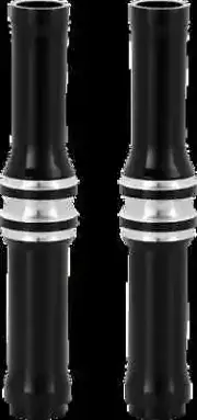 AN 10g Lower Pushrod Covers Kit Machined Dyna Super Glide Conv 00