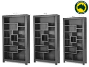 Rungard (Aussie Made) Highline Bookcase Collection - Assorted Painted Colours - Starting From $1299 - Includes Free Optional Upgrade to Adjustable Shelves (Valued at $100)