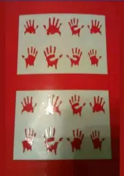 1/10 RC Crawler TWD ZOMBIE Stickers crawler scx10II rc4wd d90 mst cfx cmx trx4