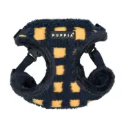 Puppia Stefan Comfort Dog Harness Step-in Warm Winter Tumbling Waffle Pattern...