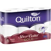 Quilton Toilet Paper Shea Butter 6 pack