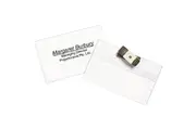 Rexel Magnetic ID Name Badge Holder Pack 10
