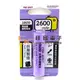 【祥昌電子】 PRO-WATT 18650 鋰電池 2600mA平頭 (紫色)