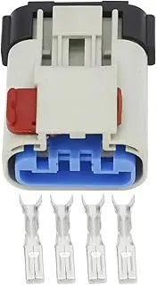Xiaojiang Store 4 Pin Automotive Sensor Connector Harness Connector with Terminal Plug DJ7046A-2.8-21 (Size : 5 Sets)
