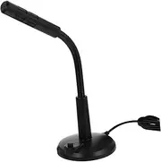CATIEBYE Lightweight Portable Mic Desktop Computer Microphone High Sensitivity for Meetings and Games