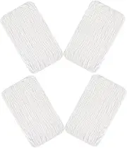 Ipetboom 4 Pcs Soft Cotton Towels Absorbent Washcloths for Newborns Quick Drying Gentle Sensitive Skin for Bath and Face Cleaning Burping Cloths