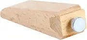 HOMSFOU Leather Work Sandpaper Holder Triangle Polishing Tool Sandpaper Clip Retainer Block for Diy Sanding (no Included)