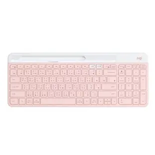 Logitech 羅技 K580超薄跨平台藍牙鍵盤(玫瑰粉)