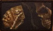 SKULL Patch W/ VELCRO® Brand Fastener Tactical Funny Bones Emblem #13