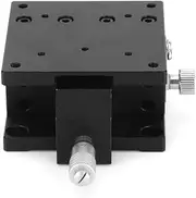 Respicefinem SEMZA Trimming Slide Table Fine Tuning Bearing Vertical Linear Stage Aluminium Alloy Ideal for Production Machinery Testing Equipment Optical Experimental