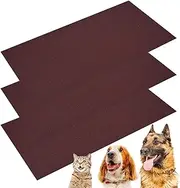 Sellf Adhesive Dog Scratcher Replacement Sandpaper - Cat Litter Box Bottom Anti-scratch Mat With Adhesive Back, Pet Nail Sandpaper For Dogs Cats - 120 Grit