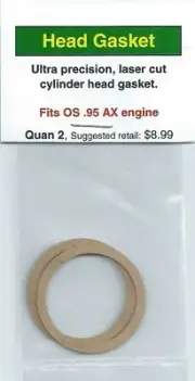 OS .95 AX Cylinder Head Gasket 2 Pack NIP