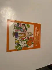 Vintage Alice In Wonderland Paper Doll Book 1971 Wonder Cut and Color Uncut