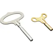 2 Antique Clock Keys fits Schatz 400 Day Anniversary