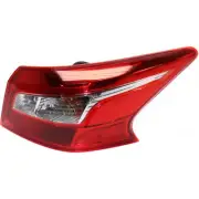 NI2805108 For 2016 17 18 2019 Nissan Sentra Passenger Side Outer Tail Light CAPA (for: Nissan)