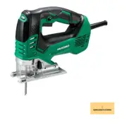 HiKOKI Jigsaw for wood 135mm and stainless steel 3.2mm AC100V variable s