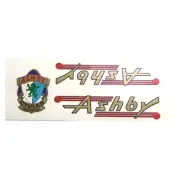 Ashby Brisbane. decals for vintage retro bicycle