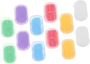 Travel Soap Sheets 12 Pack Hand Wash Sheets PP Soap Material for Outdoor Adventures