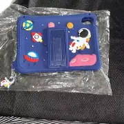 Space Suit Outer Galaxy Man Silicone Apple iPad Cover Skin Case 8.3” Inch Navy