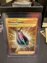MEMORY CAPSULE 202/185 VIVID VOLTAGE Pokemon-GOLD SECRET RARE MINT -PACK FRESH