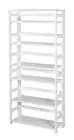 Niche Flip Flop Bookshelf High Folding, No Tools, Assembly, Solid, Wood Bookcase