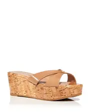Stuart Weitzman Women's Carmen Platform Slide Sandals
