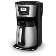 Black Decker 12 Cup Black Stainless Steel Thermal Coffee Maker with Carafe
