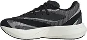 [adidas] Women's Lightstride Sneaker, Black/Silver Metallic/Grey, 9