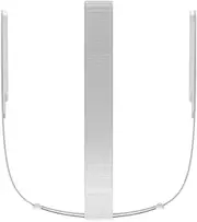 Head Strap Soft Cloth Adjustable VR Headband Knitted Fabric VR Head Strap Tie for Ocu-LUS Quest 2 White