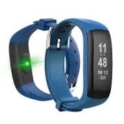 Bakeey P6plus 0.87inch OLED Heart Rate Monitor Pedometer Messages Display Sport Smart Bracelet 30 PURPLE