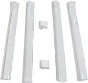 Side Skirt Extensions Car Side Skirts Winglet Splitters Lip Compatible for Mercedes Benz Vito V Klass W447 V250d 2016-2021(Short wheelbase White)