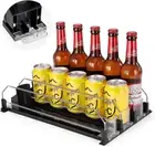 WADY Drink Organizer for Fridge, 3 Rows Soda Can Dispenser for Refrigerator, ...