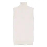 [Sportmax] Sportmax Virgin Wool Tank Top S NEUTRALS
