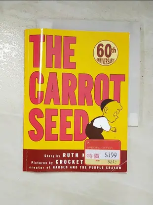 The Carrot Seed_Krauss, Ruth/ Johnson, Cro【T9／少年童書_GWD】書寶二手書