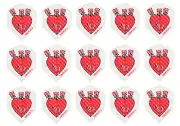 5 Sets Harrows Dimplex Standard Dart Flights - Ships w Tracking - Darts in Heart