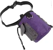VERDANVERSE Dog Training Bag Convenient Waist Snack Pouch for Dog Treats Capacity Lightweight and Reusable Outdoor Pet Food Bag for Easy Access to Snacks