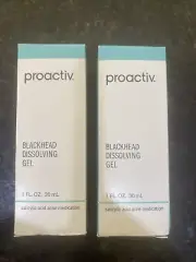 (2 Pack - Exp 9/2025!) Proactiv Blackhead Dissolving Gel - 1oz/Bottle NIB!