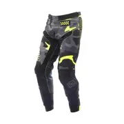 Fasthouse Grindhouse Riot Youth Pants (26, Black/Hi-Viz)