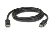 Aten 3m DisplayPort Cable, supports up to 8K (7680 x 4320 @ 60Hz), DP 1.4, High Bit Rate 3 (HBR3) bandwidth of 32.4 Gbps 2L-7D03DP-1